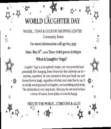 Free Laughter Yoga Event May 2012