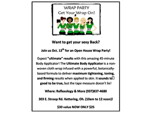 WRAP PARTY at Kettering OHIO - October 13, 2012